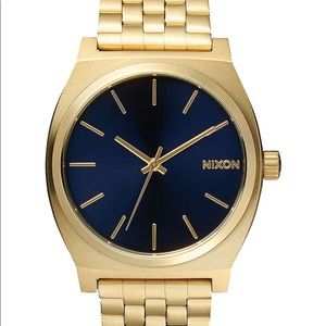 Nixon Time Teller Watch Gold/Blue